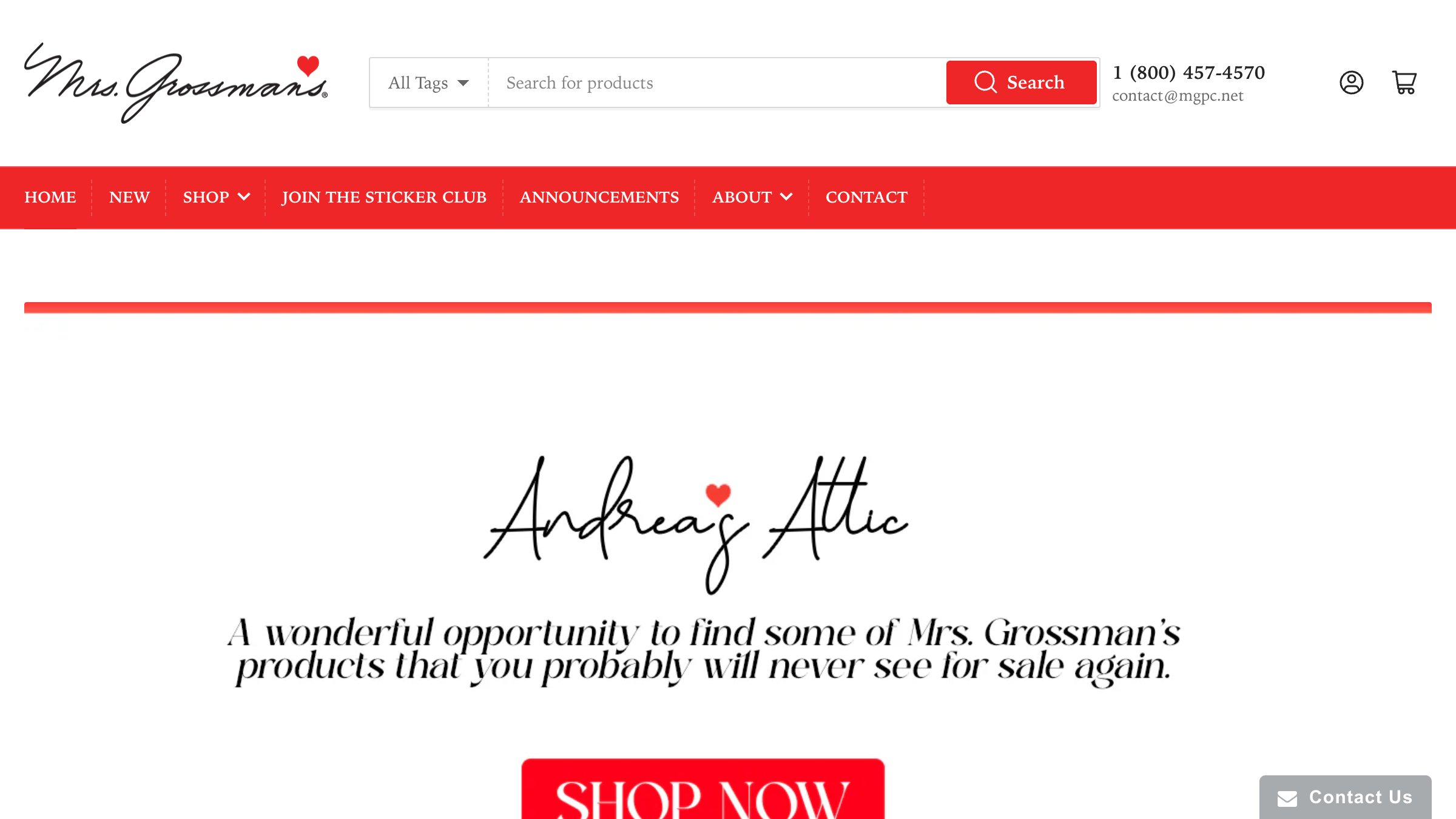 Mrs. Grossman's Stickers & Gifts